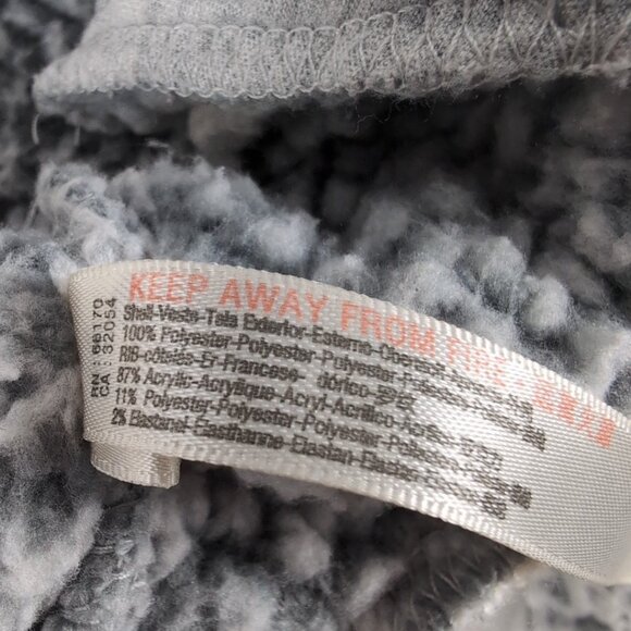 Saturday Sunday by Anthropologie Women's Light Grey Sweater Fleece, Large - Picture 6 of 8